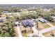Aerial view of the house and surrounding area at 5188 Balmor Ter, North Port, FL 34288