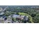 Community clubhouse with pool and tennis courts at 8382 Creekview Ln, Englewood, FL 34224