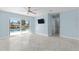 Main bedroom with sliding glass doors and pool view at 174 Severin Se Rd, Port Charlotte, FL 33952
