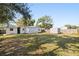 Large backyard with shed and partial fence at 22158 Marshall Ave, Port Charlotte, FL 33952