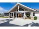 Elegant clubhouse entrance with stone accents at 2863 Mill Creek Rd, Port Charlotte, FL 33953