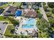 Resort-style pool with a lap pool and spa at 2863 Mill Creek Rd, Port Charlotte, FL 33953