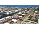 Aerial view showing condo location near the water at 311 Garvin St # 309D, Punta Gorda, FL 33950