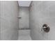 Large walk-in shower with gray tile and built-in seat at 3672 Vehlin St, North Port, FL 34286