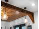 Kitchen details include wood ceiling, exposed beams, and modern lighting fixtures at 429 W Ann St, Punta Gorda, FL 33950