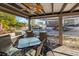 Screened patio with seating area overlooking the pool at 429 W Ann St, Punta Gorda, FL 33950