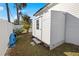 White storage shed with steps and kayak nearby at 429 W Ann St, Punta Gorda, FL 33950