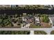 Bird's eye view of single-Gathering home on canal at 10361 Redondo St, Port Charlotte, FL 33981