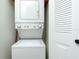 Stackable washer and dryer in a closet at 1515 Forrest Nelson Blvd # D207, Port Charlotte, FL 33952