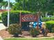 Community entrance sign for Golf Course Villas at 1640 Atares Dr # 6, Punta Gorda, FL 33950