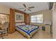 Bedroom with murphy bed, offering flexible space options at 18646 Kerrville Cir, Port Charlotte, FL 33948