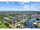 Aerial view of community by the water at 2002 Bal Harbor Blvd # 1822, Punta Gorda, FL 33950