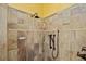 Large shower with tile surround and dual shower heads at 2002 Bal Harbor Blvd # 1822, Punta Gorda, FL 33950