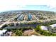 Wide aerial view of waterfront community at 22278 Vick St # A100, Punta Gorda, FL 33980