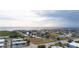 Aerial view of waterfront property with canal access and nearby homes at 22278 Vick St # A100, Punta Gorda, FL 33980