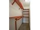 Closet with wooden shelves and hanging rod at 22481 Vale Ave, Punta Gorda, FL 33980