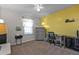 Home office with desk, chair, and built-in shelving at 25017 Lalique Pl, Punta Gorda, FL 33950