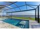 Relaxing screened pool and spa with amazing waterfront views at 112 Northshore Ter, Punta Gorda, FL 33980