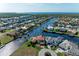 Waterfront property situated in a luxury community at 1245 Whippoorwill Ct, Punta Gorda, FL 33950