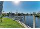 Waterfront property with private boat dock at 1245 Whippoorwill Ct, Punta Gorda, FL 33950