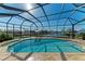 Enjoy this beautiful pool and spa area! at 1245 Whippoorwill Ct, Punta Gorda, FL 33950