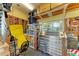 Well-equipped workshop with ample storage and workbench at 1245 Whippoorwill Ct, Punta Gorda, FL 33950