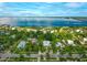 Aerial view of waterfront home and neighborhood at 1425 Park Beach Cir # 124, Punta Gorda, FL 33950