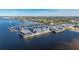 Aerial view of waterfront community and marina at 1425 Park Beach Cir # 124, Punta Gorda, FL 33950