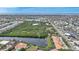 Wide aerial view of neighborhood and waterfront at 1531 Aqui Esta Dr # 1, Punta Gorda, FL 33950