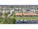 Aerial view of property and neighborhood, highlighting waterfront access at 1531 Aqui Esta Dr # 1, Punta Gorda, FL 33950