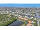 Aerial showing neighborhood, waterways, and community at 1531 Aqui Esta Dr # 1, Punta Gorda, FL 33950