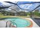 Relaxing screened-in pool area, perfect for outdoor enjoyment at 1573 Faraday St, Port Charlotte, FL 33952