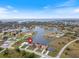 Wide aerial view showcasing home's waterfront location at 16253 Cape Horn Blvd, Punta Gorda, FL 33955