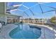 Inviting screened-in pool, perfect for enjoying the Florida sun at 1640 Montia Ct, Punta Gorda, FL 33950