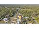 Aerial view of homes, showcasing neighborhood landscape and location at 18266 Grace Ave, Port Charlotte, FL 33948