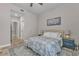 Main bedroom with a king-size bed, and plenty of natural light at 18322 Garman Ave, Port Charlotte, FL 33948