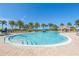 Large resort-style pool with plenty of lounge chairs at 19119 Mangieri St, Venice, FL 34293