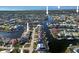 Wide aerial view showing the property's location within a waterfront community at 2427 St Davids Island Ct, Punta Gorda, FL 33950