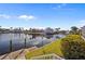 Beautiful view of the canal and neighboring homes at 2427 St Davids Island Ct, Punta Gorda, FL 33950