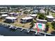 Aerial view of community and waterfront at 311 Garvin St # 401A, Punta Gorda, FL 33950