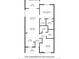 Floor plan showing a 2 bed, 2 bath condo with lanai and porch at 3310 Loveland Blvd # 1604, Punta Gorda, FL 33980