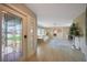 Bright and spacious entryway with stained glass door and hardwood floors at 3723 Tripoli Blvd, Punta Gorda, FL 33950