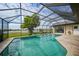 Inviting screened pool with stunning water views at 3723 Tripoli Blvd, Punta Gorda, FL 33950