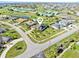 Aerial view of single Gathering home and neighborhood at 3937 Bal Harbor Blvd, Punta Gorda, FL 33950