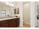 Main bathroom features granite vanity and toilet at 3937 Bal Harbor Blvd, Punta Gorda, FL 33950