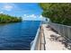 Boardwalk path along waterfront with mangrove trees at 3937 Bal Harbor Blvd, Punta Gorda, FL 33950