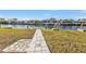 Private dock with access to the canal at 4107 Rock Creek Dr, Port Charlotte, FL 33948