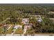 Aerial view showcasing the home's location and surrounding area at 4198 Kinlock St, North Port, FL 34286