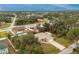 Aerial view of a single Gathering home with a large backyard at 4401 Boeing Ln, North Port, FL 34287