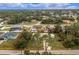 Aerial view of a single Gathering home with a large backyard at 4401 Boeing Ln, North Port, FL 34287